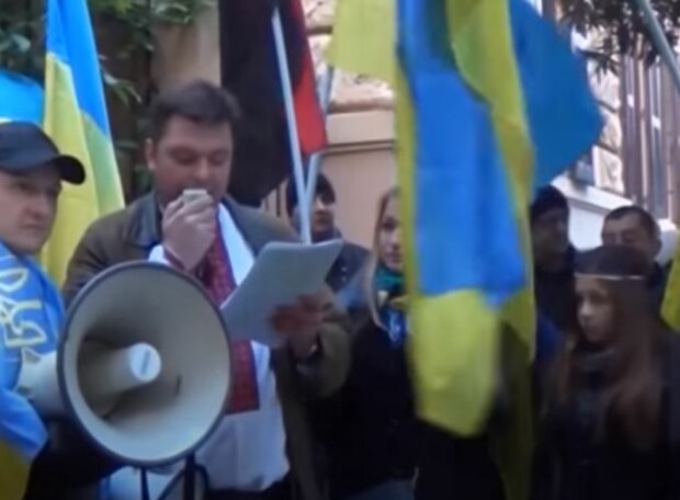 Українці в Італії, скріншот відео