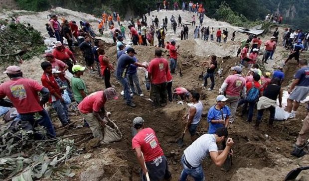 Кількість жертв зсуву в Гватемалі зросла до 86 осіб
