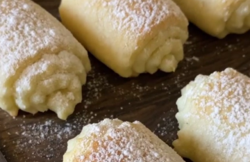 Творожное печенье, кадр из видео