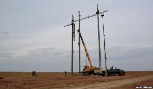 Прекращена поставка электроэнергии в Крым по линии Мелитополь-Джанкой