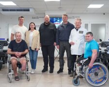 Понад 55 тисяч врятованих життів: Руслан Стефанчук і президентка фонду «Надія» Віта Присяжнюк відвідали лікарню Мечникова