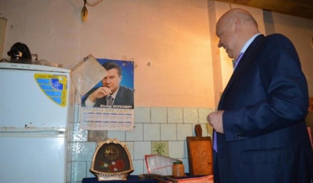 Москаль встретил Януковича на Закарпатье