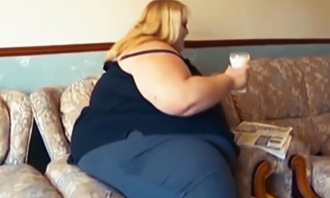 Ожиріння, кадр з відео, зображення ілюстративне: YouTube