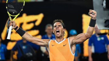 Надаль выполнил лучший удар на Australian Open: видео