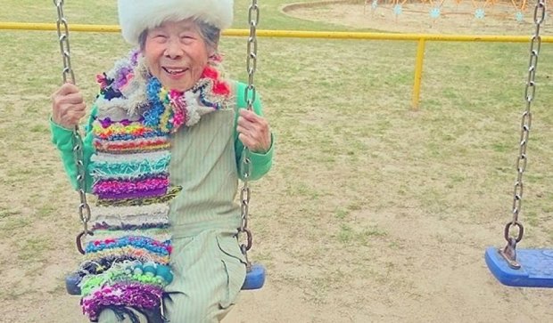 93-летняя бабушка стала моделью в Instagram (фото)