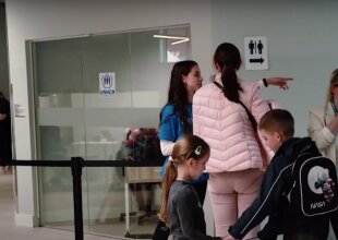 Українські біженці у Польщі. Фото: скрін youtube