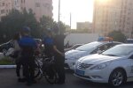 У Львові копи летіли на червоний і "припаркувалися" в сусідню автівку