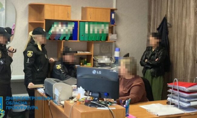 Сообщение подозрения, фото: Днепропетровская областная прокуратура