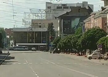 захват заложников в Луцке, скриншот с видео