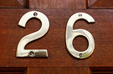 Номер квартиры, изображение из свободных источников