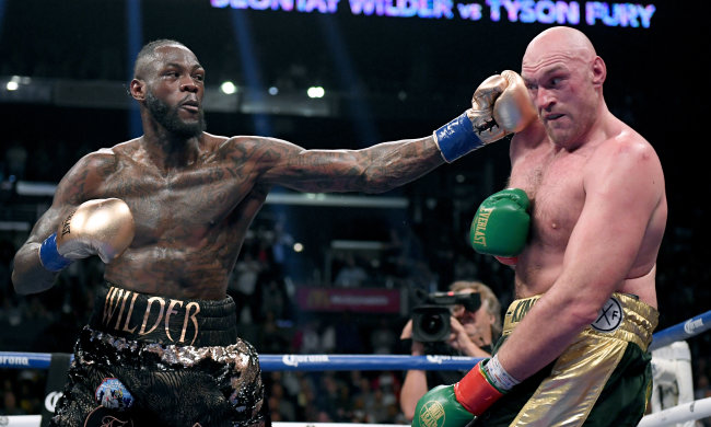 Деонтей Уайлдер і Тайсон Ф'юрі