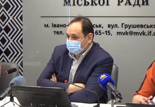 Руслан Марцинкив, кадр из оперативного совещания: Facebook