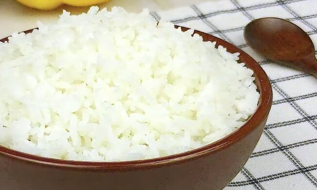 Приготовление риса, кадр из видео