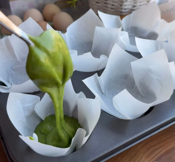 Яркие лимонные мафины: фото скрин рецепта