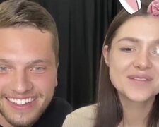 Юлія "Зайка" і хлопець, скріншот: TikTok