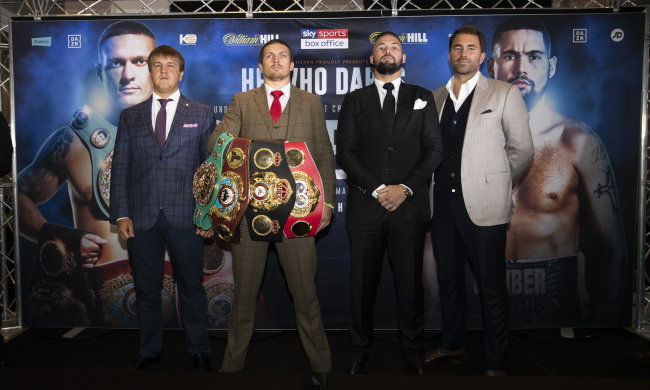 Александр Усик и Тони Беллью