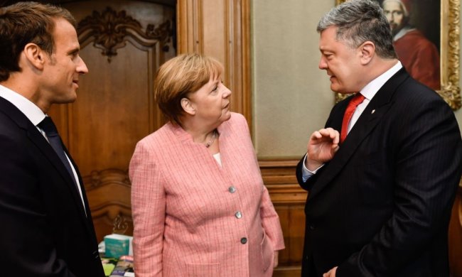 Порошенко и Меркель