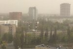 У Запоріжжі розгулялася пилова буря як в Техасі - рятуйте, нічого не бачу