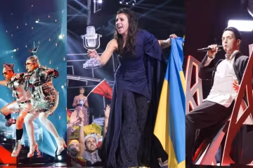 Джамала, Меловин и Сердючка, фото: Eurovision
