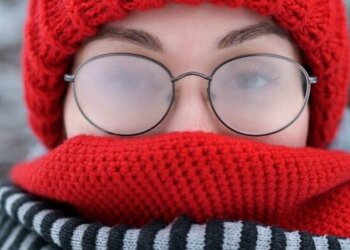 Запотевшие очки, фото из свободных источников