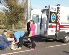 У Комсомольську водій насмерть збив пенсіонерку і втік