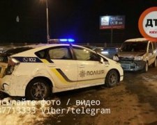 ДТП у Києві: копи не доїхали на виклик