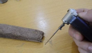 Як змайструвати дрель з підручних матеріалів