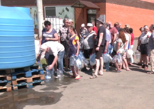 Відсутність водопостачання. Фото: скрін youtube