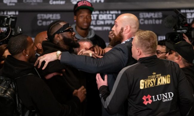 Тайсон Фьюри и Деонтей Уайлдер