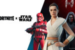 Fortnite и Star Wars \\ официальный плакат игры