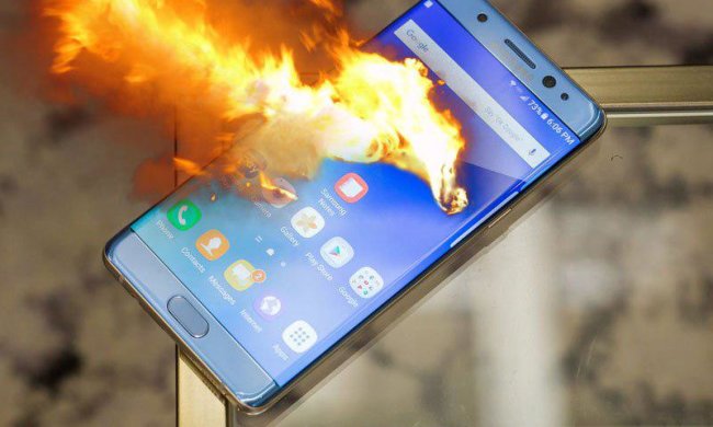 Samsung Galaxy Note 9 пытался сжечь хозяйку