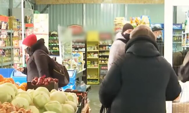 Ціни на продукти, кадр з відео