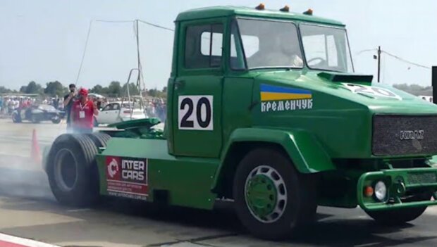 Українцям показали "Зеленого дракона" від "КрАЗ", який розривав ралі ...