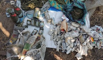Правоохоронці вилучили три мішка конопель у жителя Дзержинська (фото)