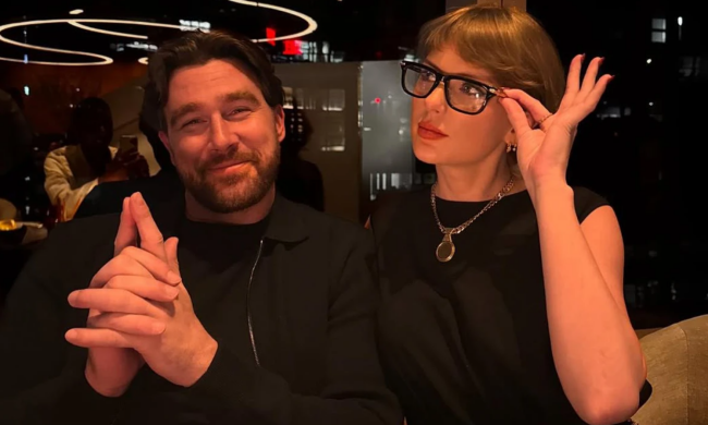 Тейлор Свіфт та Тревіс Келсі, фото з соцмереж