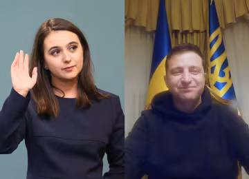 Зеленський і Мендель, фотоколаж znaj.ua