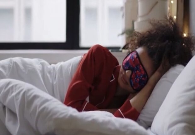 Здоровий сон, скріншот з відео