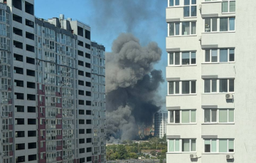 Наслідки атаки рф по Києву 9 вересня, фото: Знай.ua