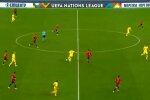 Украина - Испания, скриншот с видео