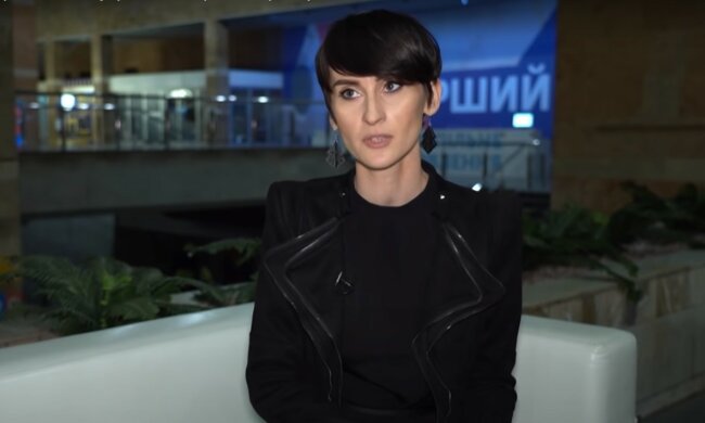 Катерина Павленко, скриншот из видео