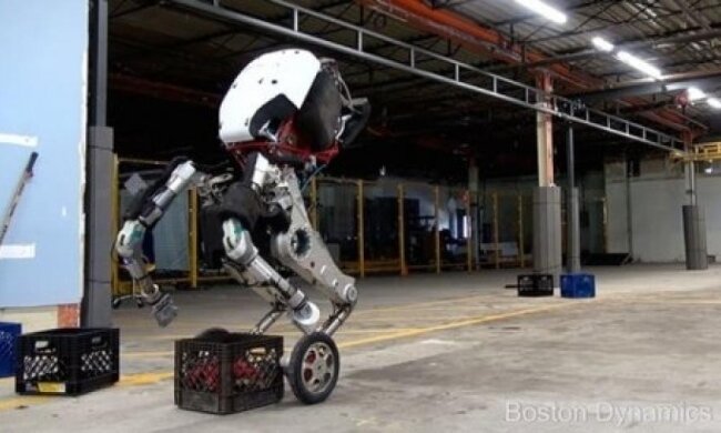 Boston Dynamics представила унікального робота Handle 