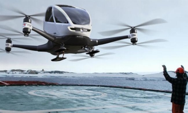 Перший в світі пасажирський безпілотник запустять в небо