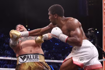 Джошуа победил Руиса решением судей, twitter.com/MatchroomBoxing