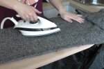 Прасування одягу. Фото: скрін youtube