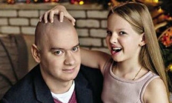 Євген Кошовий з дочкою, фото: Без Табу