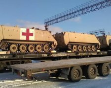 Ешелони американської бронетехніки перетнули естонський кордон