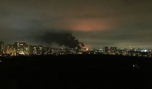 В Москве горит Тушинский машиностроительный завод 