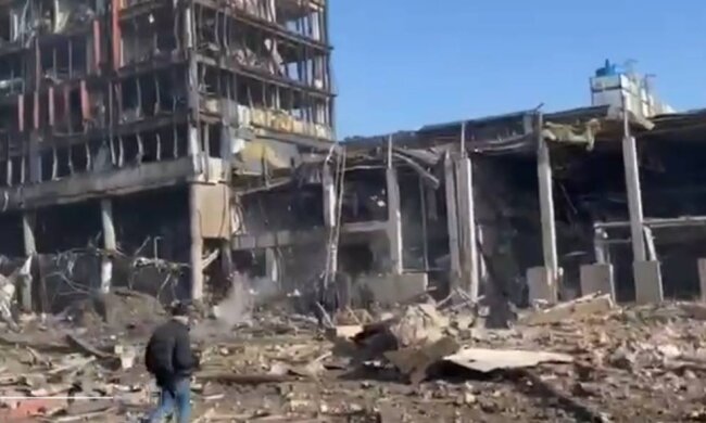 Результат обстрілів, фото: скріншот з відео