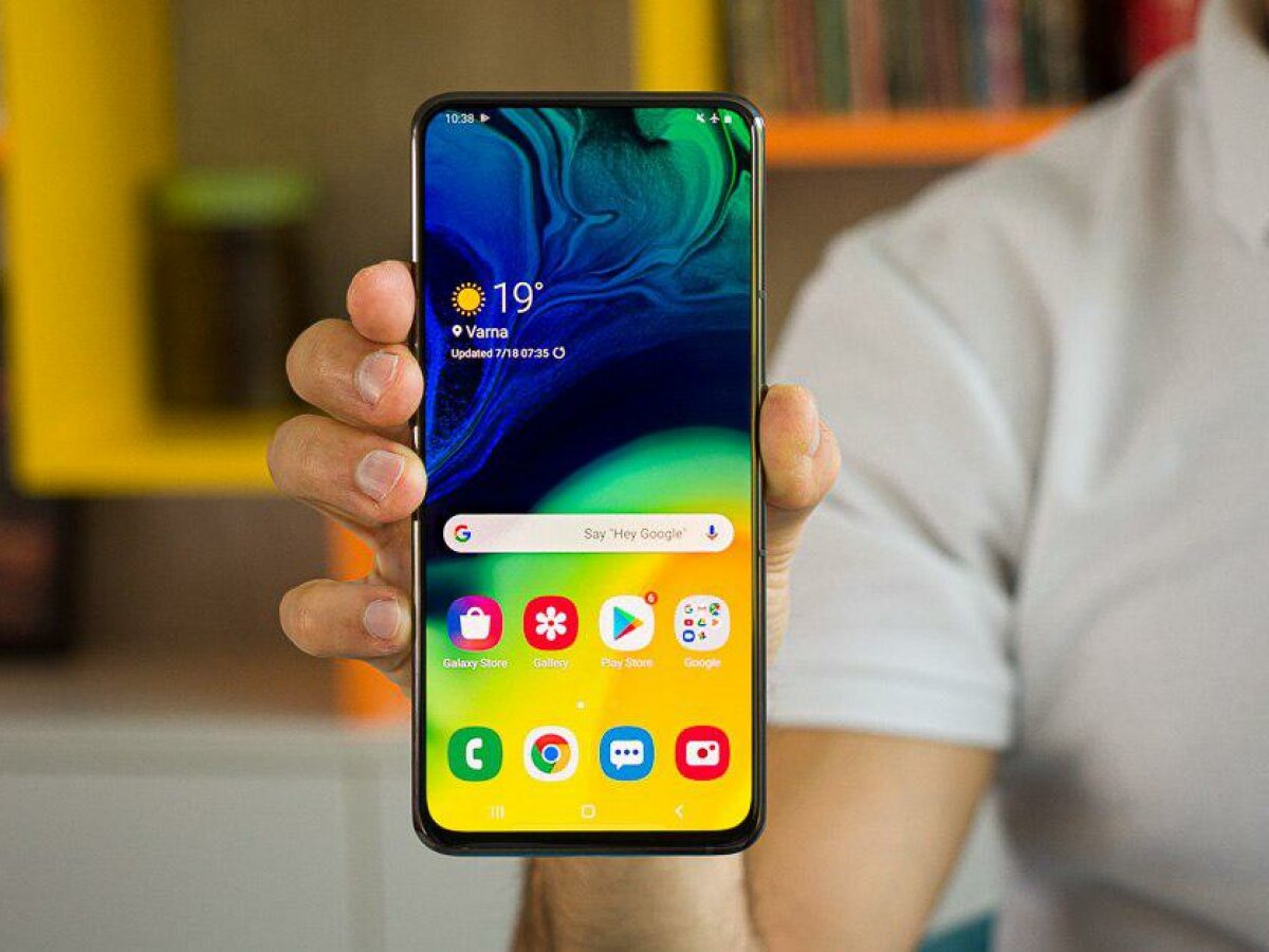 Samsung Galaxy A80 с уникальной камерой проверили на прочность: видео -  ЗНАЙ ЮА