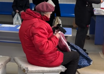 Пенсионерка. Фото: скрин youtube